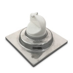 Imagen de REJILLA Sifonada 10x10 Acero Cromado
