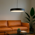 Imagen de Colgante Led 48w Circular 60Ø Negro Neutro Dense
