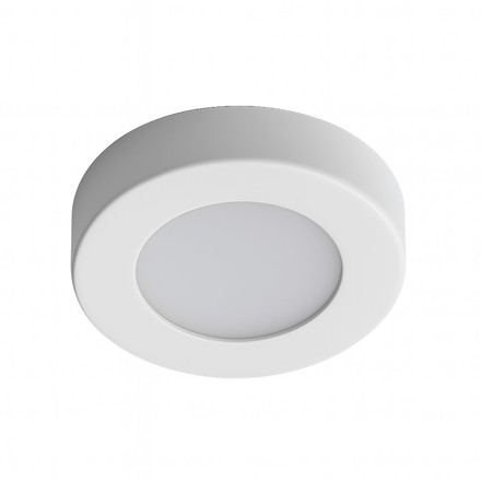 Imagen de PANEL Led Mini 3w Frio "Money" Blanco c/Iman Ø6cm/1cm Prof