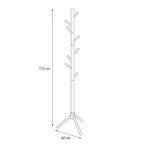 Imagen de PERCHERO de Pie Bamboo con base Tripode 172cm H