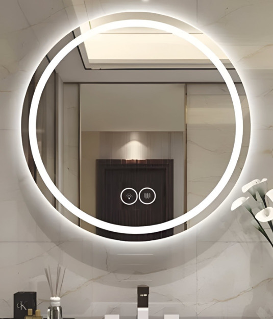Imagen de ESPEJO LED Redondo Luz Variable Desempañante Ø60