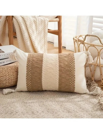Imagen de ALMOHADON con Tejido Natural/Beige 50x30cm