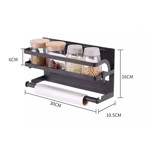 Imagen de PORTA Especias p/heladera imantada 30x11x15,5cm h