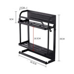 Imagen de RACK Organizador Imantado p/ Heladera 30x11x35cm h