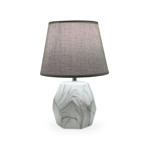 Imagen de LAMPARA Toscana Chica E14 Gris con Pantalla