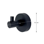 Imagen de PERCHA Simple Kin Bronce Negro