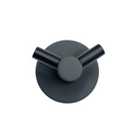 Imagen de PERCHA Doble Kin Bronce Negro