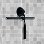 Imagen de Lampazo Negro Metalico c/Ventosa