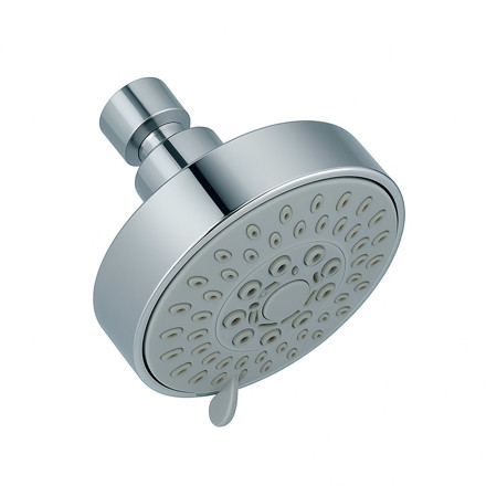 Imagen de ROSETA Regulable Janeiro c/Rótula 10cm Ø Plástico Cromo