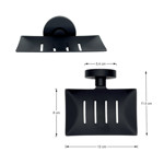 Imagen de JABONERA Kin Bronce Negro
