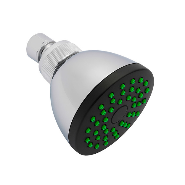 Imagen de ROSETA Simple Cromo c/Rótula Ø 6.5cm Plástico/Silicona