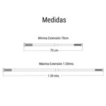 Imagen de BARRAL Extensible Nº 1 070-120cm