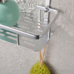 Imagen de Repisa Aluminio Doble 32*14.5cm / 36cm h