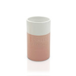 Imagen de Set de Ceramica 3 Piezas Bicolor Rosa