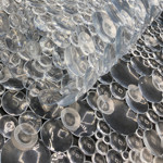 Imagen de Alfombra p/Ducha Gotas PVC - 67x37cm