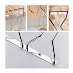 Imagen de Porta Copas Cromado Doble 34cm*22cm/5.5 H