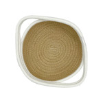 Imagen de Organizador Bicolor Chico Ø22-28cm con Asa x 6.5cm H