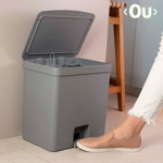 Imagen de Cesto de Residuos con Pedal 20L GRIS Ou TRIUM