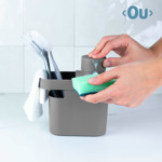 Imagen de Dispensador C/Compartimiento 650ml  GRIS Ou Trium