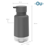 Imagen de Dispensador Premium 500ml GRIS Ou Trium