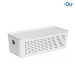 Imagen de Organizador Flow c/Tapa Blanco 27/12/10cm Ou