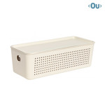 Imagen de Organizador Flow c/Tapa Beige 27/12/10cm Ou