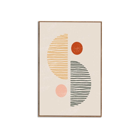 Imagen de CUADRO Canvas 30x40cm Marco FIGURAS 1