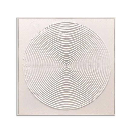 Imagen de CUADRO Canvas 80x80cm Marco PINTURA CIRCULO