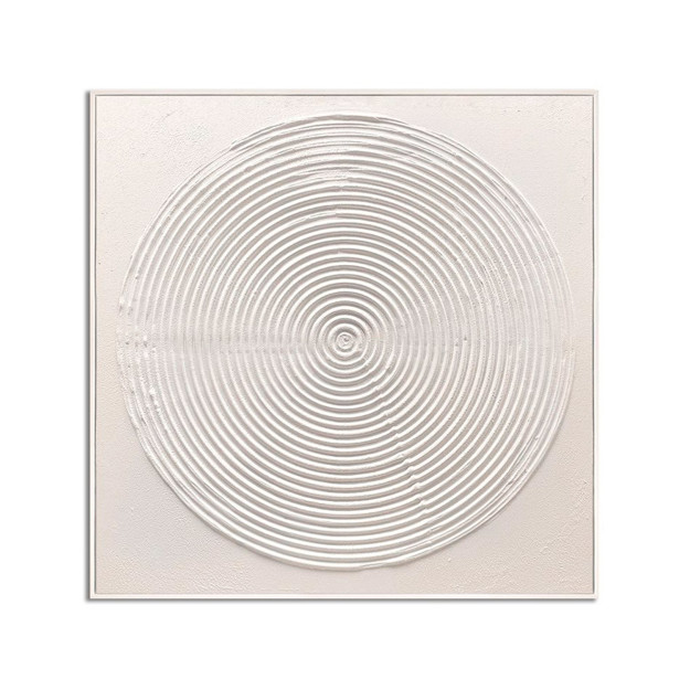 Imagen de CUADRO Canvas 80x80cm Marco PINTURA CIRCULO