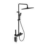 Imagen de MEZCLADORA Panel Columna Negro c/Teclas 110cm Rimontti 3 Años de Garantia