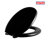 Imagen de TAPA W.C. Acolchada Regruesada Astra Negro