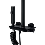 Imagen de MEZCLADORA Panel Columna Negro c/Teclas 110cm Rimontti 3 Años de Garantia