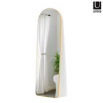 Imagen de ESPEJO De Pie Dorado Hubba UMBRA 51x157cm