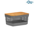 Imagen de Organizador Bambu 2.5Lts GRIS GRID Ou