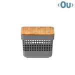 Imagen de Organizador Bambu 2.5Lts GRIS GRID Ou