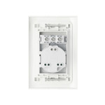 Imagen de TOMA Schucko y Mod. Embutri c/Plaqueta Blanco