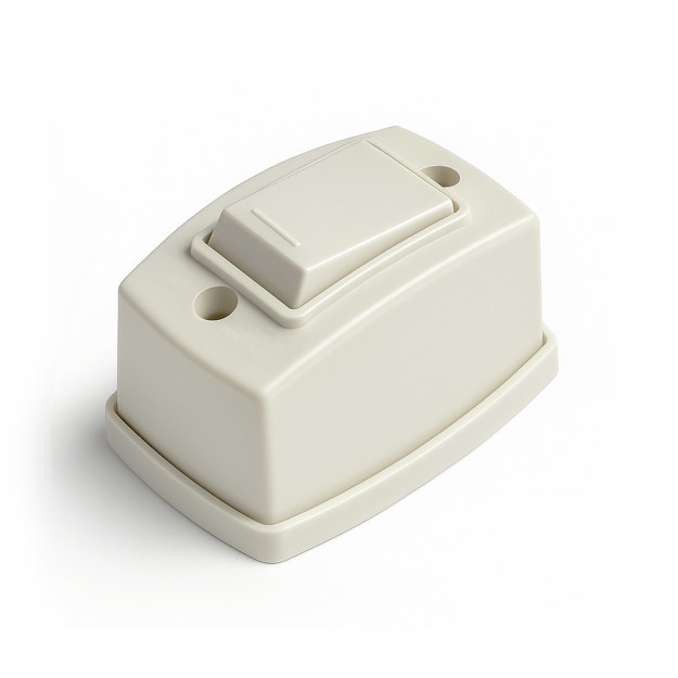 Imagen de INTERRUPTOR Exterior Bipolar Blanco