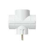 Imagen de FICHA Derivacion Schuko/Schuko Blanco