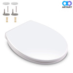 Imagen de TAPA Inodoro Duroplast Oval Slim Blanco