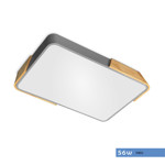 Imagen de PANEL LED 56W Frio Gris-Madera 65x43cm