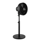 Imagen de VENTILADOR de Pie Turbina Negro 105cm H