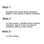 Imagen de FAROL 3 Luc Pared Solar c/Sensor Negro 24*17*6cm