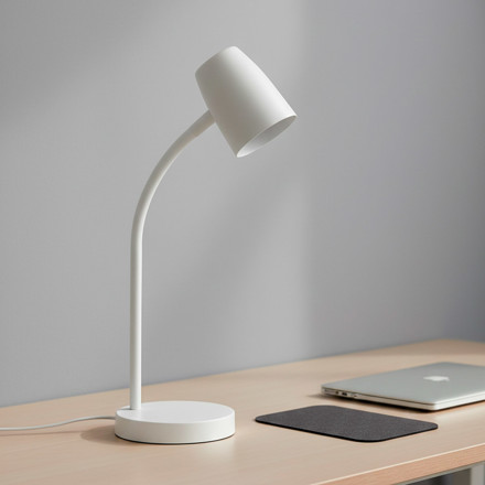 Imagen de LAMPARA de Mesa Escritorio DENSE 1xGu10 Blanca Ø15cm 45cm h