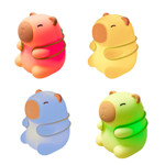 Imagen de LAMPARA Infantil Led Capibara c/Mochila Silicona RGB