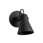 Imagen de SPOT 1 Luz E27 Copa Negro Ø11x15cm Prof.