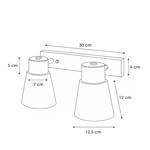 Imagen de Spot 2 Luces Oslo Blanco