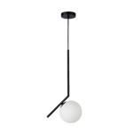 Imagen de Colgante 1 Luz E27 Aries Negro Ø15x45cm H