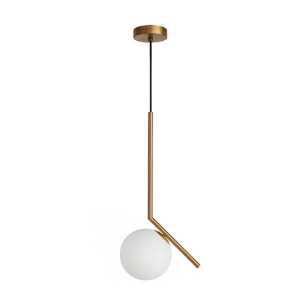 Imagen de Colgante 1 Luz Aries Dorado