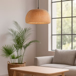 Imagen de Colgante 1 Luz Campana Natural