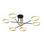 Imagen de Centro Led 30w Ring Oro 3 Tonalidades